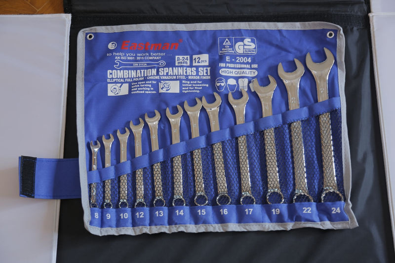 Eastman Conbination Spanner 12pcs (Blue)