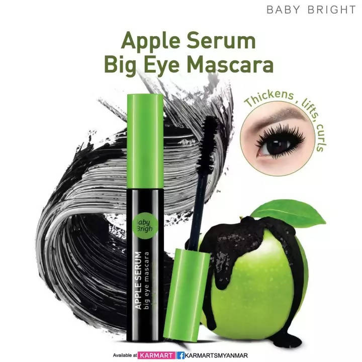 Baby Bright Apple Serum Big Eye Mascara 8g