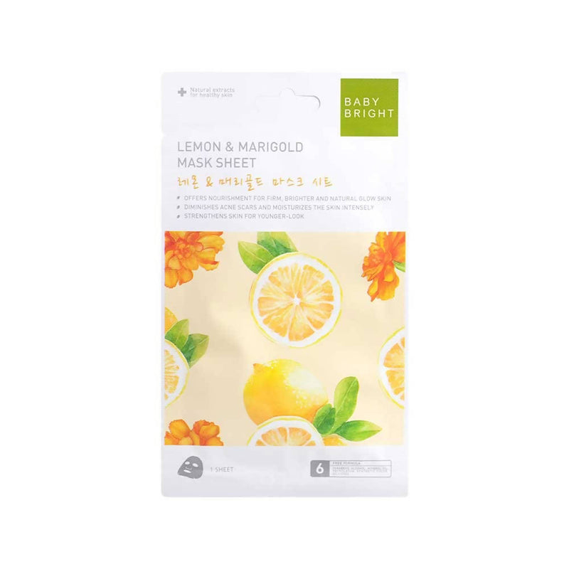 Baby Bright Lemon & Marigold Mask Sheet 20g