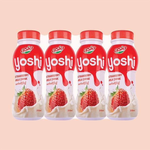 Asia Yoshi 200Ml  All flavour- Pine apple, Strawberry , Vanilla , 200ml