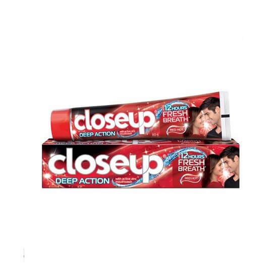 CLOSE UP DEEP ACTION RED HOT 160G- Buy 1 Pcs Get 10% Off