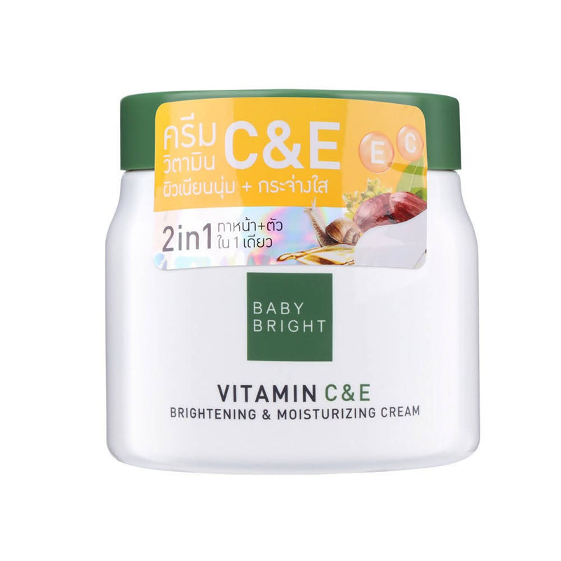 Baby Bright Vitamin C & E Brightening & Moisturizing Cream 500g