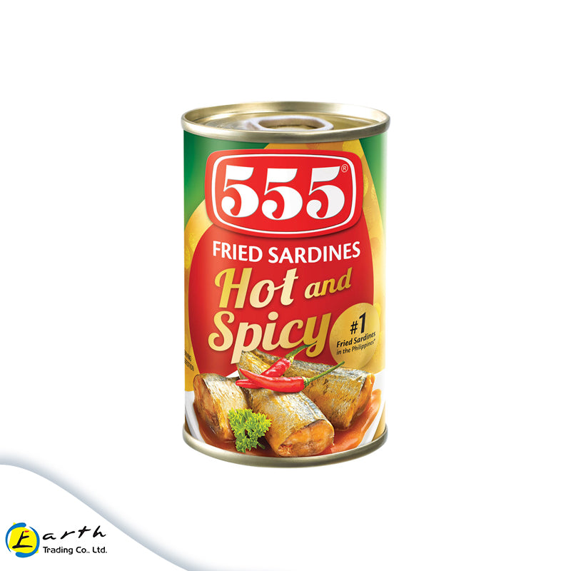 555 SARDINES Fried Sardines Hot & Spicy