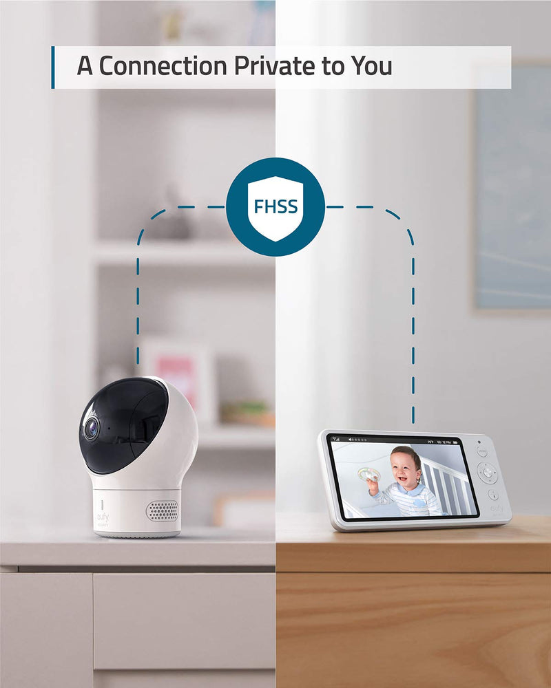 Anker eufy Security, Video Baby Monitor with Camera and Audio, 720p