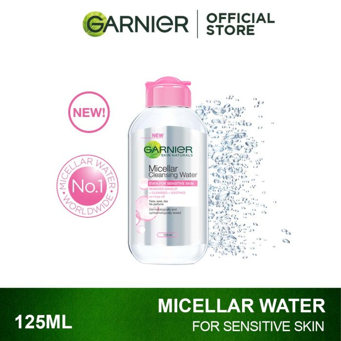 GARNIER MICELLAR CLEANSING WATER PINK 125ML