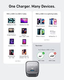 Anker 511 Charger (Nano 3 White) USB C GaN Charger 30W PIQ 3.0 Foldable PPS Fast Charger for iPhone 14/14 Pro/14 Pro Max/13 Pro/13 Pro Max,12series,Galaxy,iPad (Cable Not Included)