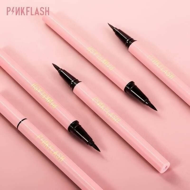 Pink flash eyeliner