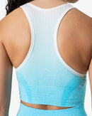 ICIW Ombre Seamless Sports Bra Ocean Blue