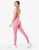 ICIW Queen Mesh Tights 7/8 Rose Pink