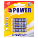 Power R 03 Silver AAA * 4 Pcs Card