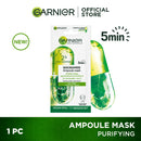 GARNIER AMPOULE MASK NIACINAMIDE + KALE FOR COMBINATION SKIN 15G