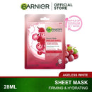GARNIER AGELESS WHITE ANTI-AGING SERUM MASK