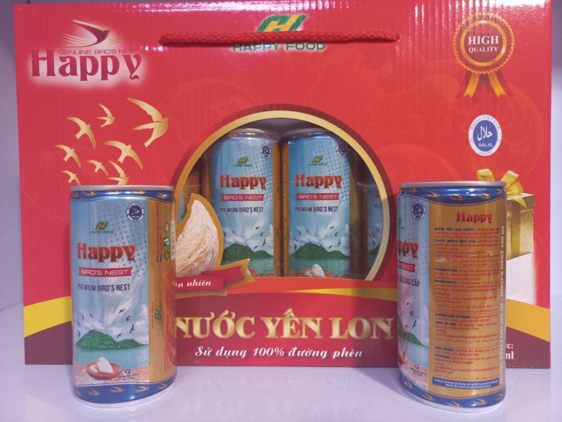 Happy Bird -Nest Juice 190ml Gift Set 1x 6 pcs