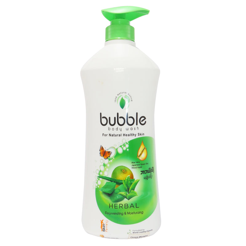 Bubble Body Wash Herbal Green (900g) (10% off)