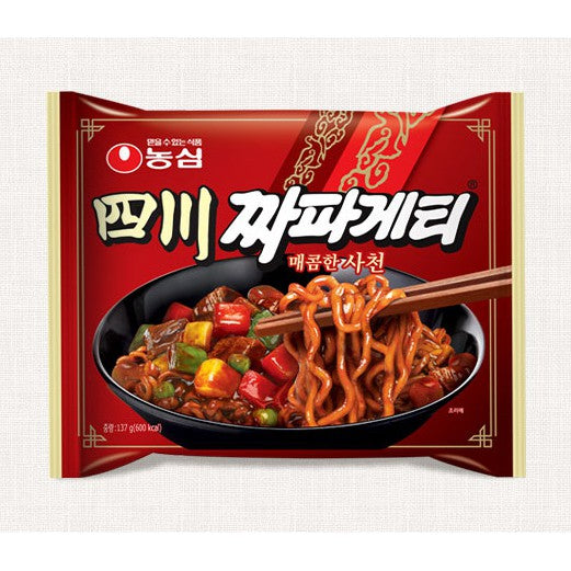 Nong Shim Chapaghetti Noodle 137g (Spicy)- Buy 4 Pcs Get 1 Pcs Free
