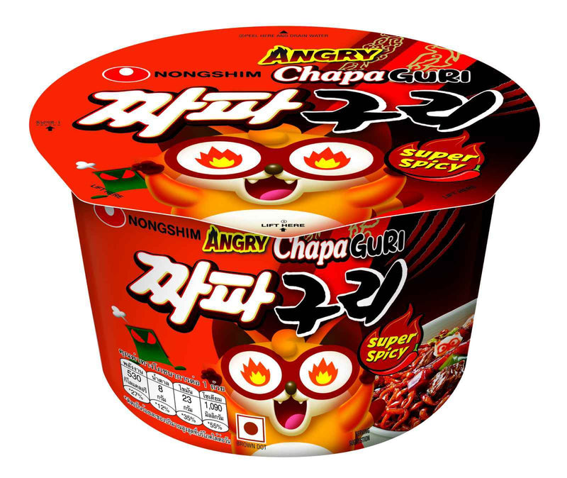 Nong Shim Angry Chapaguri big bowl noodle 114g
