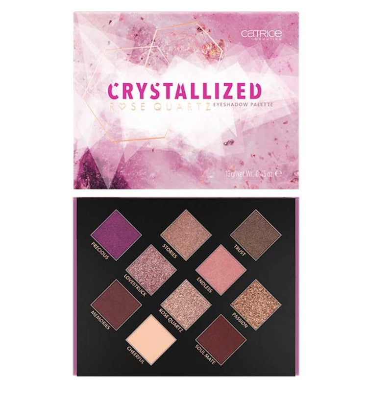 Catrice Crystallized Rose Quartz Eyeshadow Palette 010