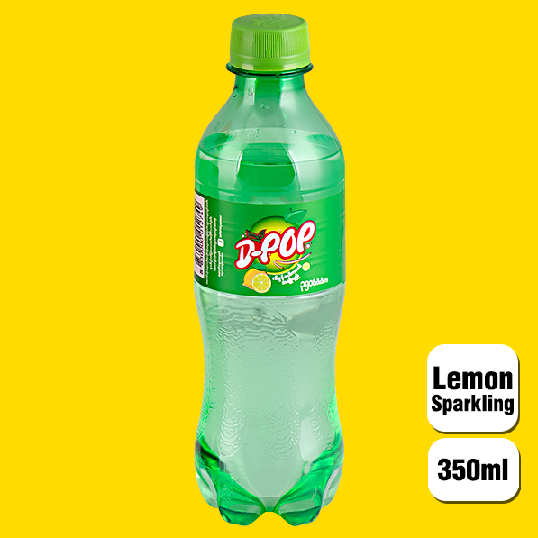 D-Pop Lemon Sparkling 350ml