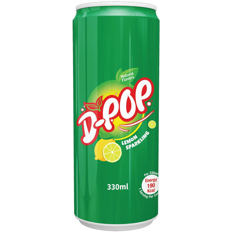 D-Pop Can 330ml All Flavour *Cola, Lemon, Orange
