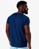 ICIW Training Mesh T-shirt Deep Blue Men