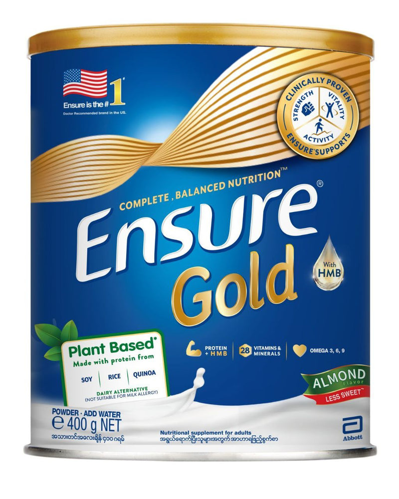 Ensure Gold Almond (plant-based protein) 400g