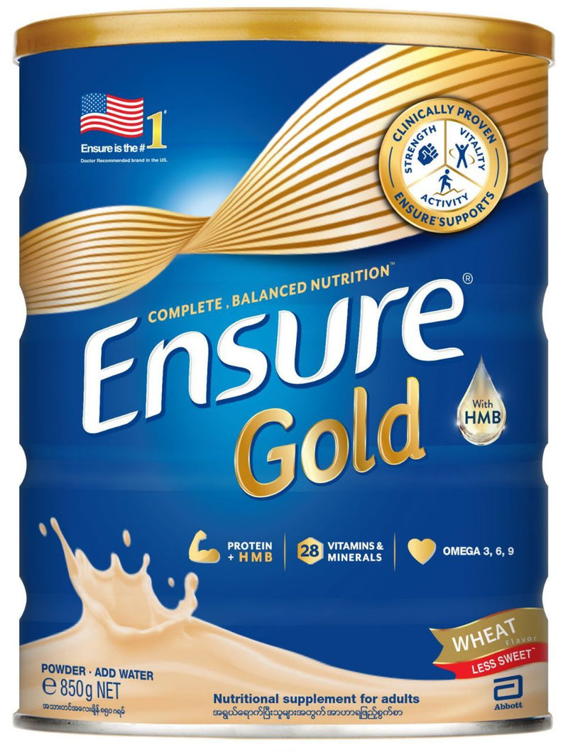 Ensure Gold Wheat 850g (Milk Powder)