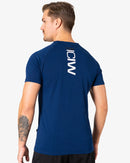 ICIW Workout Tri-Blend T-shirt Navy