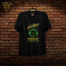 Crown T-Shirt Glitch (Black - White Colour )-