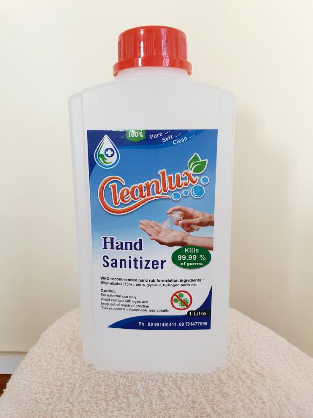 Cleanlux Hand Sanitizer 1L