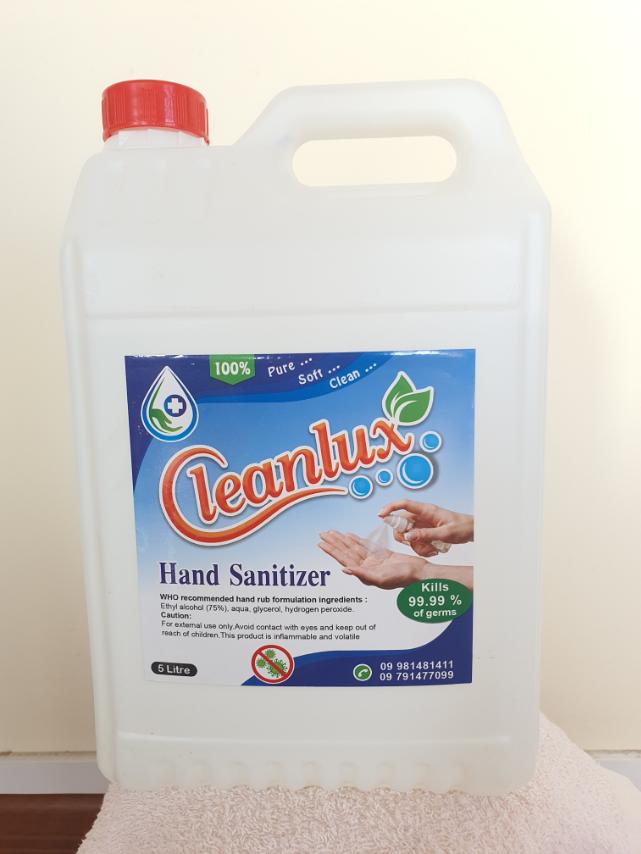 Cleanlux Hand Sanitizer 5L