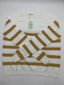 GI-ANT Striped Rib Knit Jumper (Dijon)