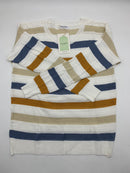 GI-ANT Rainbow Striped Jumper Brown