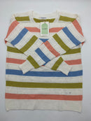 GI-ANT Rainbow Striped Jumper Green