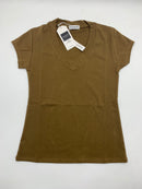 GI-ANT Basic Women Top V Neck (Golden Oak)