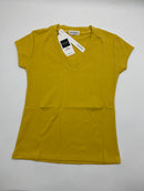 GI-ANT Basic Women Top V Neck (Mustard)