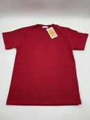 GI-ANT Women Round Neck with Button (Red)