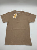 GI-ANT Women Round Neck with Button (Sand)