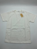 GI-ANT Women Round Neck with Button (White)