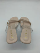 Rarin Shoes Ball Heel Sandal (Cream)