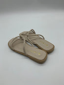 Rarin Strappy Padded Sandal Cream
