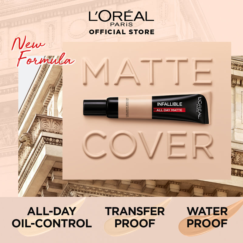 LOREAL INFALLIBLE 24 HR MATTE COVER LIQUID FOUNDATION