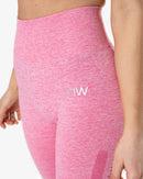 ICIW Queen Mesh Tights 7/8 Rose Pink