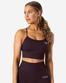 ICIW Queen Mesh Sports Bra Purple