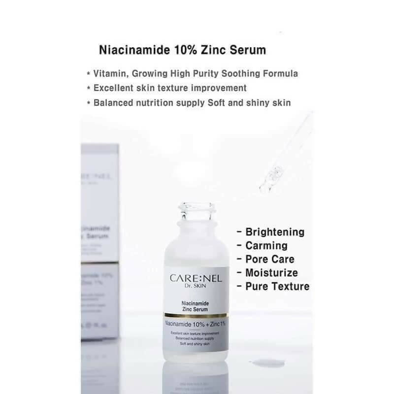 Care:nel niacenamide and zinc serum (30ml)