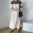 Buth's Fashion 2022 New Brand Summer Woman Casual Loose Version Large Size Dress