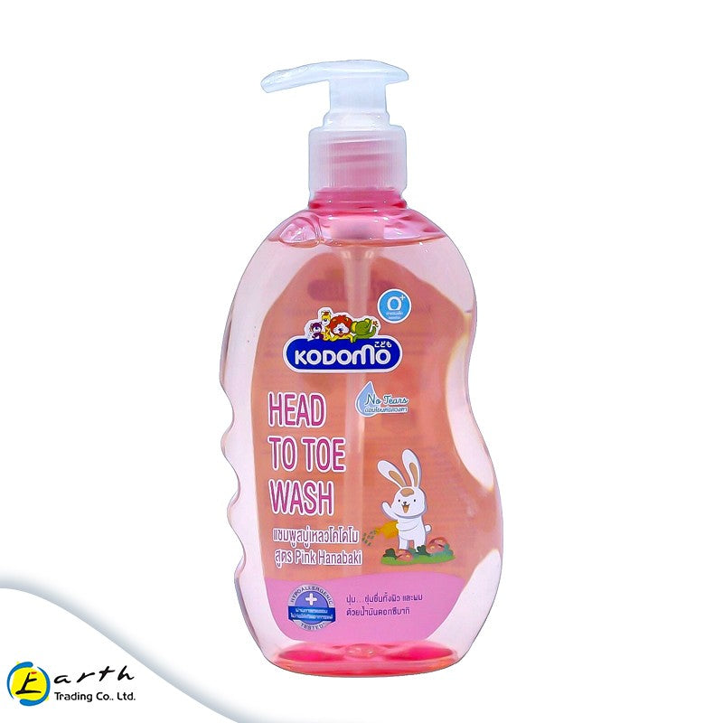 Kodomo Head to Toe Pink Hanabaki 400ml