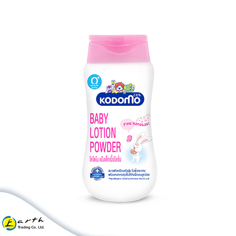 Kodomo Baby Lotion Powder (Pink Hanabaki) 180ml