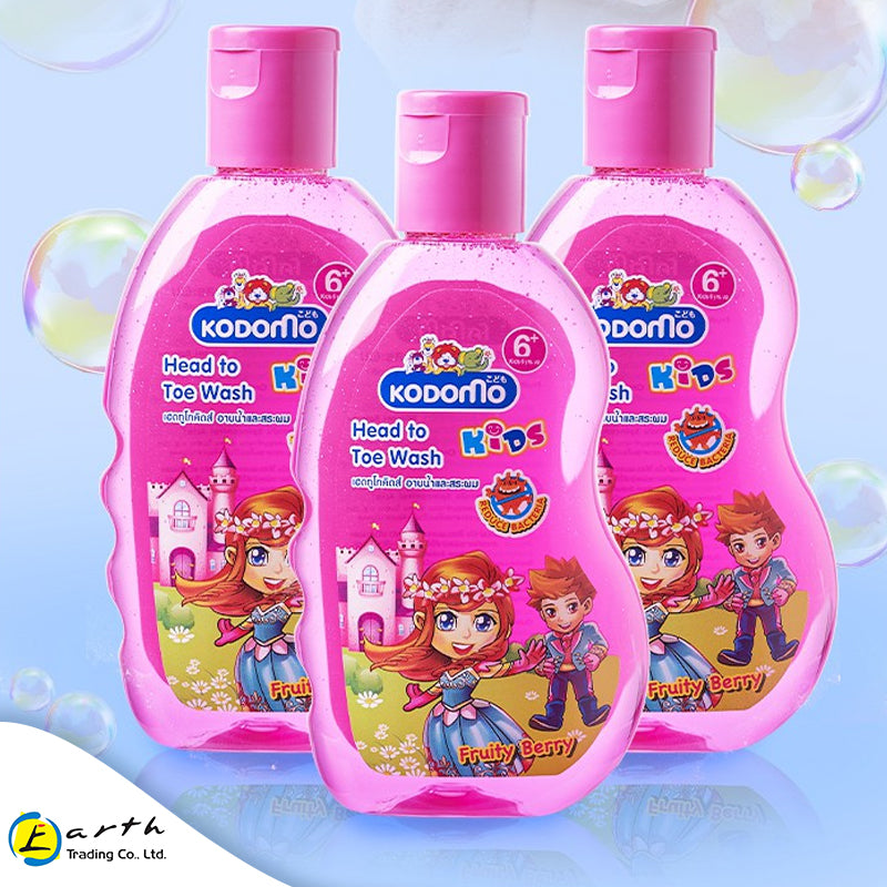 Kodomo Head to Toe Kids (Fruit Berry) 200ml