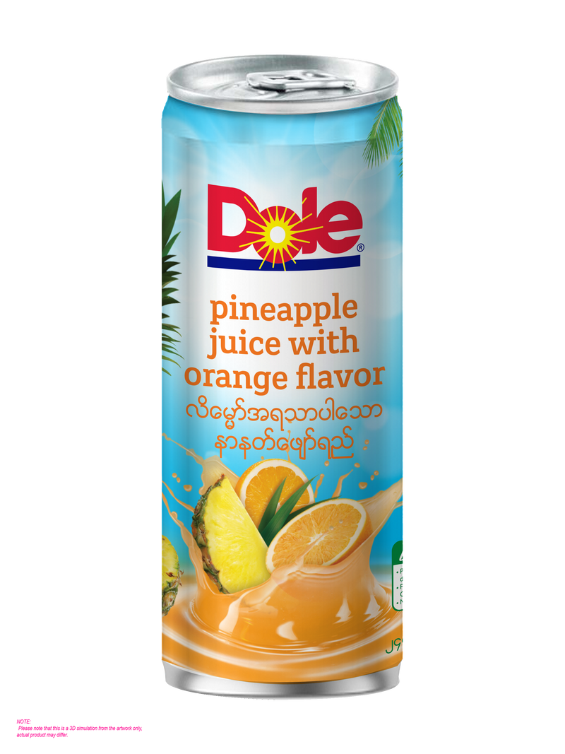 Dole Pineapple Orange Fruit Juice 240ml