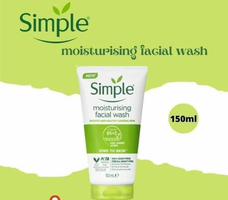 Simple Moisturising Facial Wash 150ml simple-moisturising-facial-wash-150ml